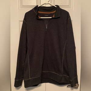 Mens Jeremiah Pullover, 1/4 Zip‎ XL